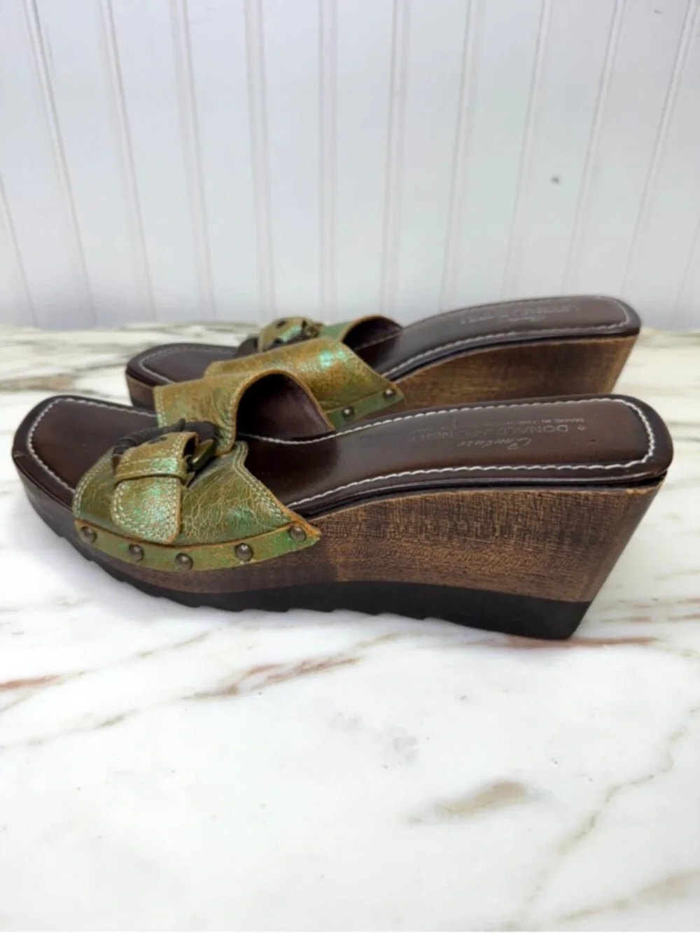 Donald J. Pliner Couture Unique Wedge Sandals